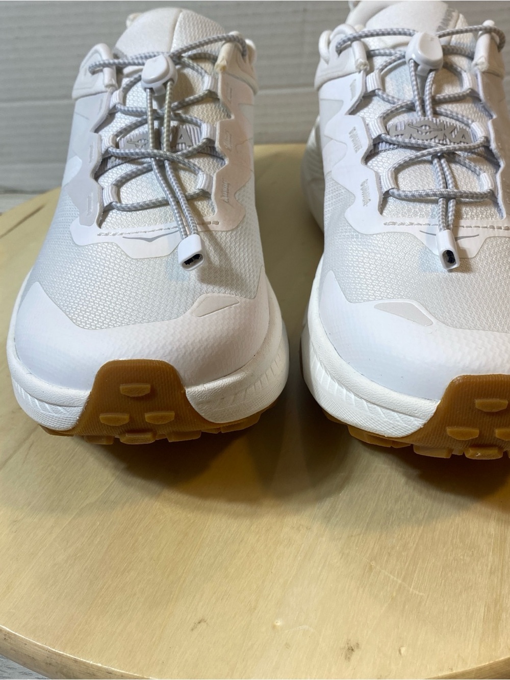 Hoka One One Transport White Gum Women’s Size 9B Trail Walking Shoes New - Picture 5 of 12